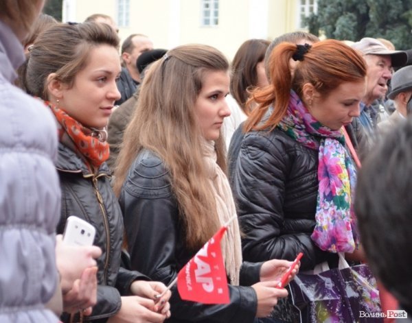 Віталій Кличко у Луцьку. ФОТО*