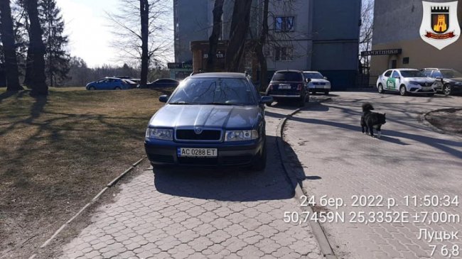 У Луцьку ловлять порушників правил паркування: більшість авто – з інших областей. ФОТО