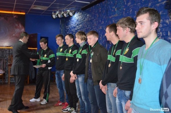 Нагородили кращих у міні-футболі на Волині. ФОТО