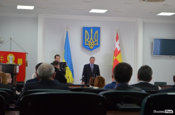 Романюк подякував «левам» луцького бізнесу. ФОТО