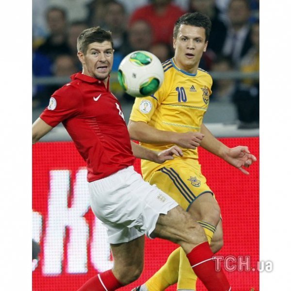 Фото матчу Україна ‒ Англія