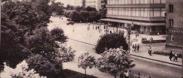 Центр Луцька на світлині 60-х років. РЕТРОФОТО