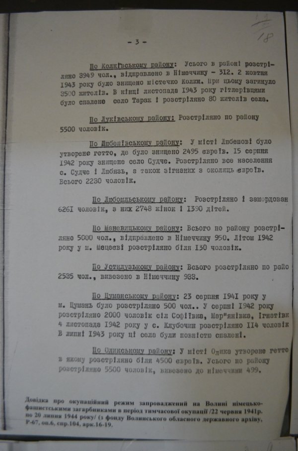 У Луцьку в архіві відкрили виставку про Голокост. ФОТО