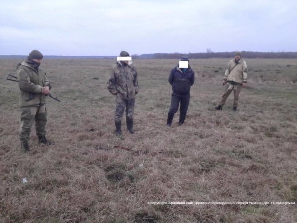На Волині прикордонники затримали браконьєрів. ФОТО