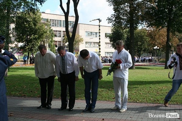 У Луцьку – святкова хода у День Незалежності. ФОТО
