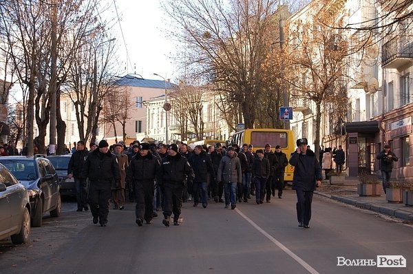 У Луцьку пікетували ДАІ. ФОТО