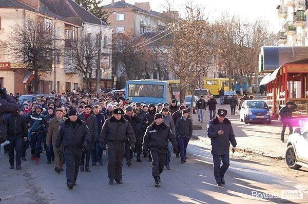 У Луцьку пікетували ДАІ. ФОТО