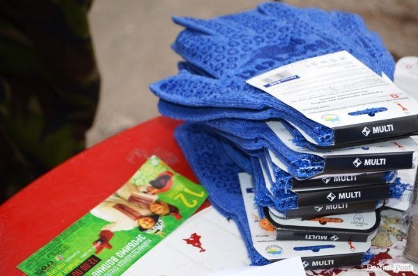 У Луцьку прибирали парк в 40-му кварталі. ФОТО