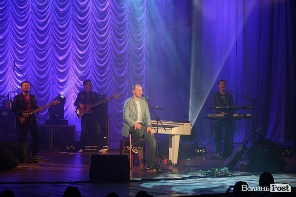 Концерт Павла Табакова у Луцьку. ФОТО