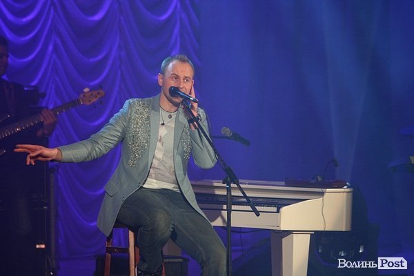 Концерт Павла Табакова у Луцьку. ФОТО