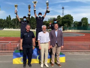 Волинські рятувальники завоювали срібні нагороди на чемпіонаті з пожежно-прикладного спорту