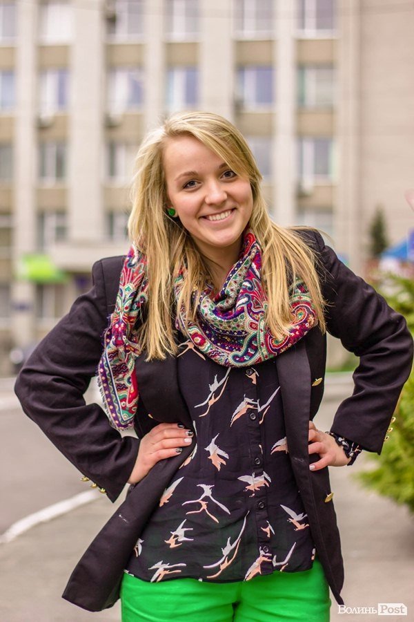 Стильний Луцьк. Портрет дня:  Марія Федчук
