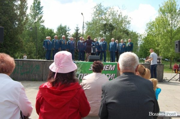 У Луцьку – святковий концерт до Дня Перемоги. ФОТО