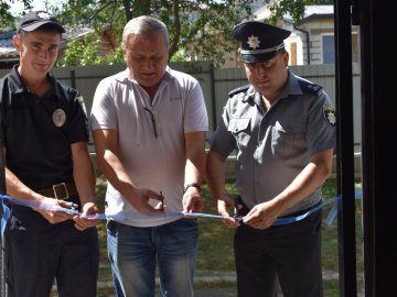 У селищі на Волині відкрили поліцейську станцію. ФОТО