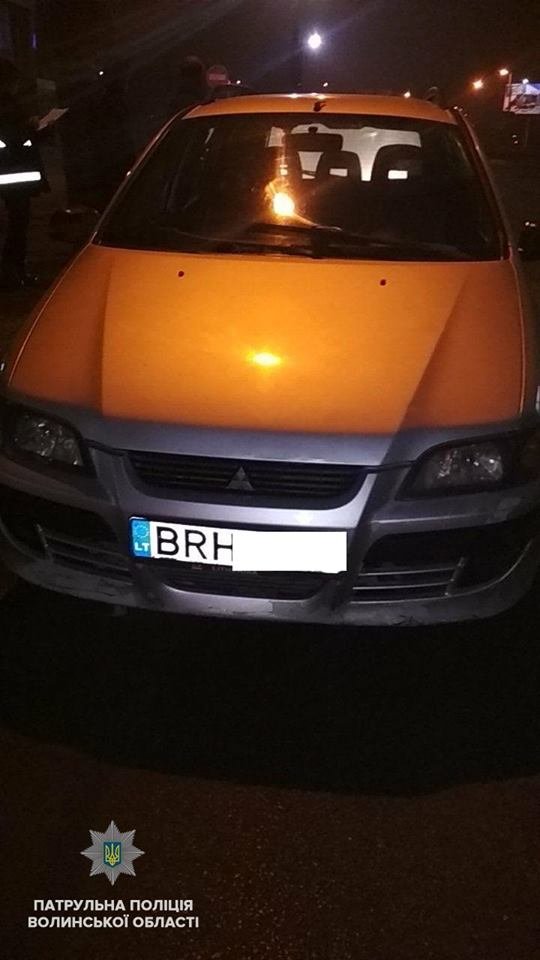 Покурив канабіс: у Луцьку зловили водія «під наркотою». ФОТО