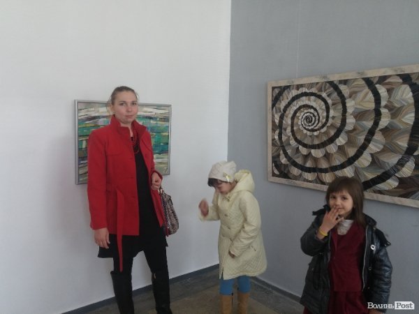 Відкриття весняного арт - салону в Луцьку