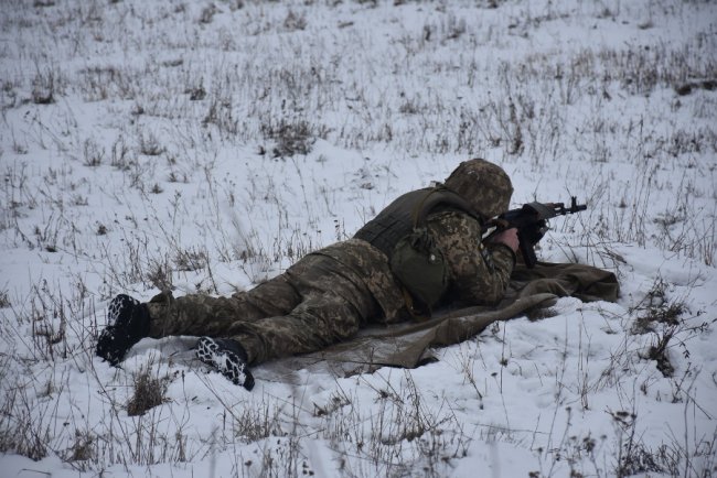 Бійці 14-ої бригади пройшли навчання з вогневої підготовки. ФОТО