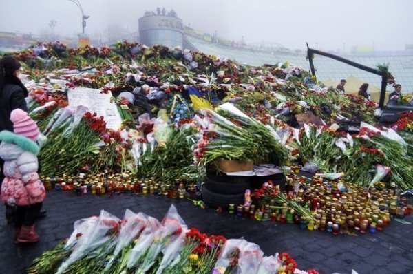 Ранковий Майдан в Києві. ФОТО