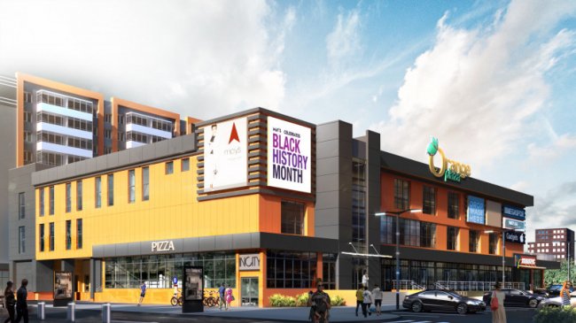  На фото: проект нового ТРЦ у Вараші Orange Plaza.