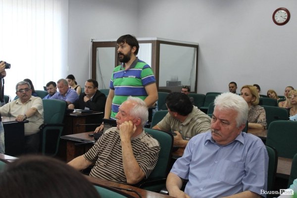 У Луцьку відзначення переможців конкурсу громадських ініціатив не обійшлося без скандалу