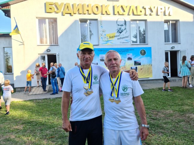 Підгайцівська громада виборола 11 медалей у змаганнях 50+. ФОТО
