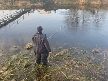 У річці на Волині шукають тіло потопельниці. ФОТО