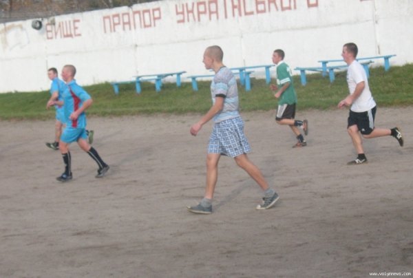Футбол за гратами по-волинськи. ФОТО