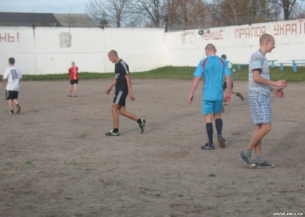 Футбол за гратами по-волинськи. ФОТО