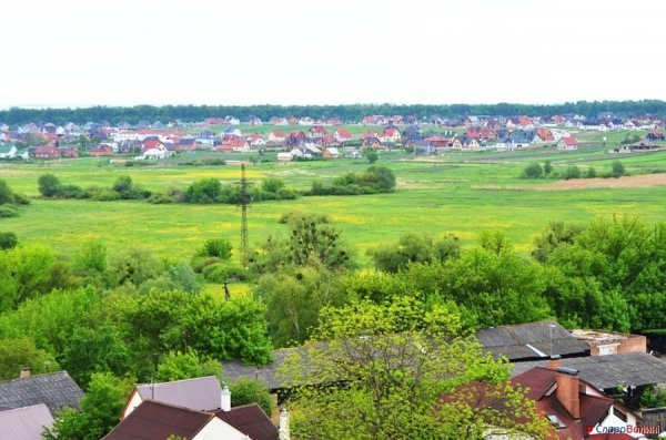Луцьк з В'їзної вежі замку. ФОТО