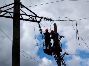 Без електропостачання на Волині залишилося 6 населених пунктів