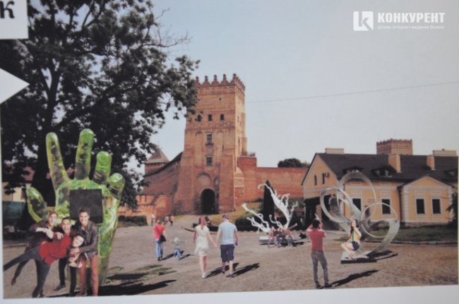 Як пропонують облаштувати територію  в межах Старого ринку у Луцьку