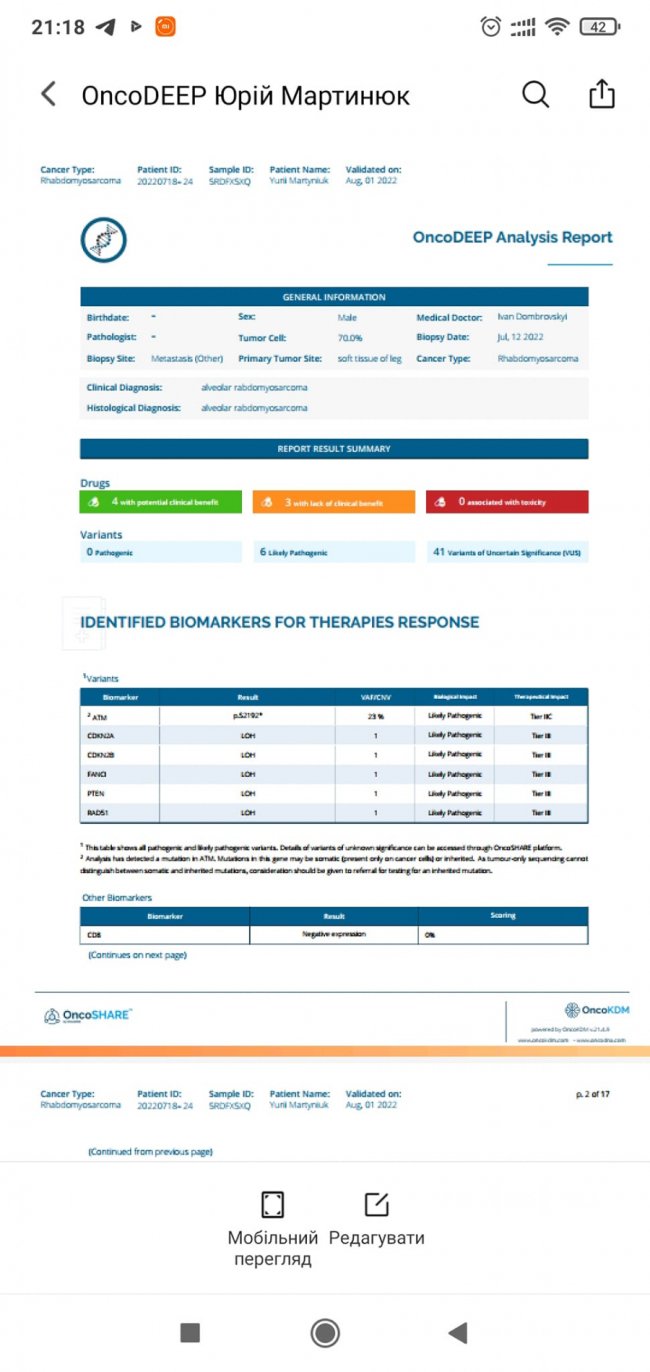 Хлопець з Луцька бореться з онкологією: необхідна допомога