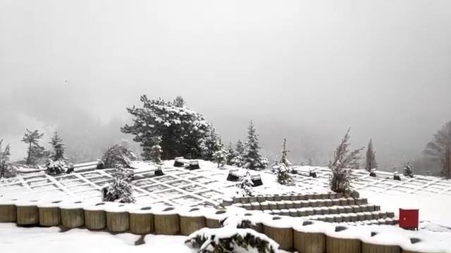 У Туреччині випав сніг. ФОТО