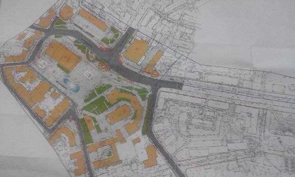 На Театральному майдані Луцька може з’явитися підземний торговий комплекс. ФОТО