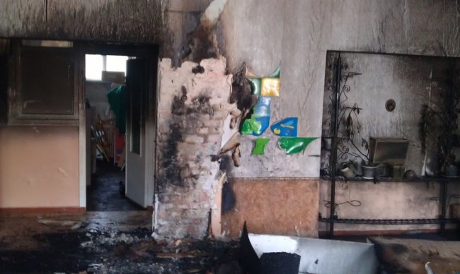 На Донеччині горів дитсадок: є постраждалі