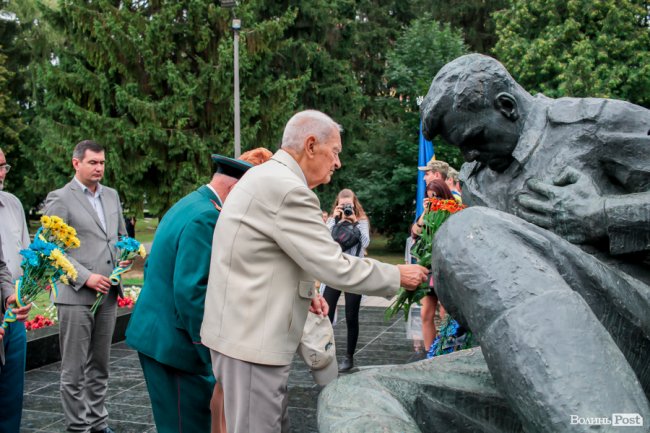 У Луцьку відзначили річницю визволення області від нацистських загарбників. ФОТО
