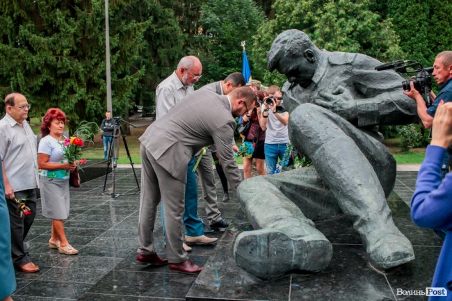 У Луцьку відзначили річницю визволення області від нацистських загарбників. ФОТО
