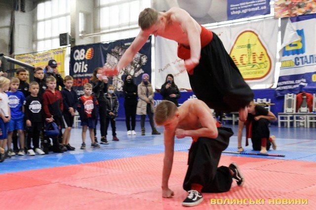 До Луцька на фестиваль бойових мистецтв приїхали бійці з Італії. ФОТО