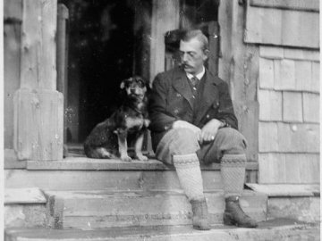 Австрійський князь на раритетних фото у Гаразджі. ФОТО