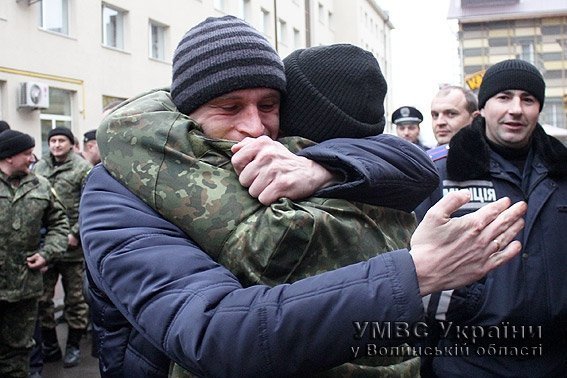 Волинські бійці роти «Світязь» повернулись додому. ФОТО. ВІДЕО
