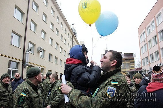 Волинські бійці роти «Світязь» повернулись додому. ФОТО. ВІДЕО