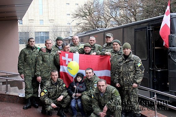 Волинські бійці роти «Світязь» повернулись додому. ФОТО. ВІДЕО
