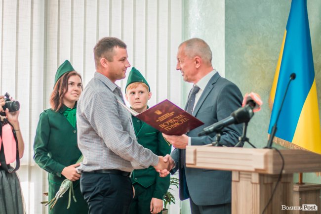 «Шикарна робота»: нагородили найкращих лісівників Волині. ФОТО