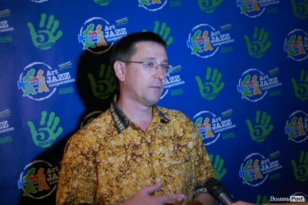 Луцький музикант, один із організаторів фестивалю Олег Баковський