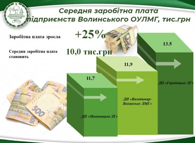 За 2018 рік волинські лісгоспи заробили понад 1 мільярд 200 мільйонів гривень