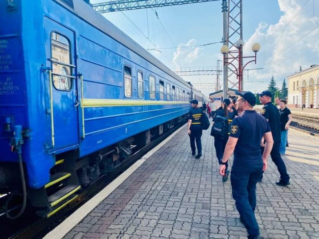 На Волинь прибув евакуаційний потяг з Харківщини. ФОТО