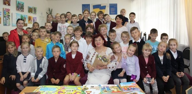 Львівська поетеса влаштувала для луцьких дітей літературний майстер-клас