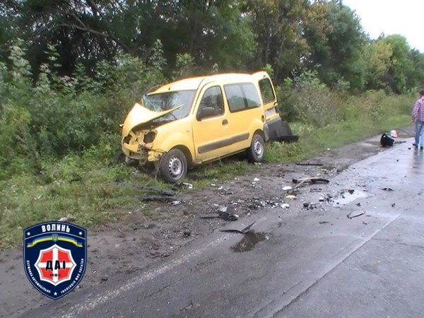 На Волині у ДТП загинула 8-місячна дитина. ФОТО