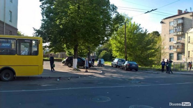У центрі Луцька - аварія