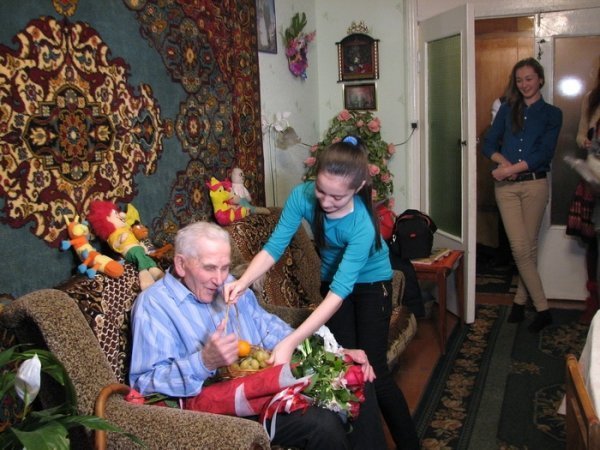 Лучанин відсвяткував 104-ий день народження. ФОТО